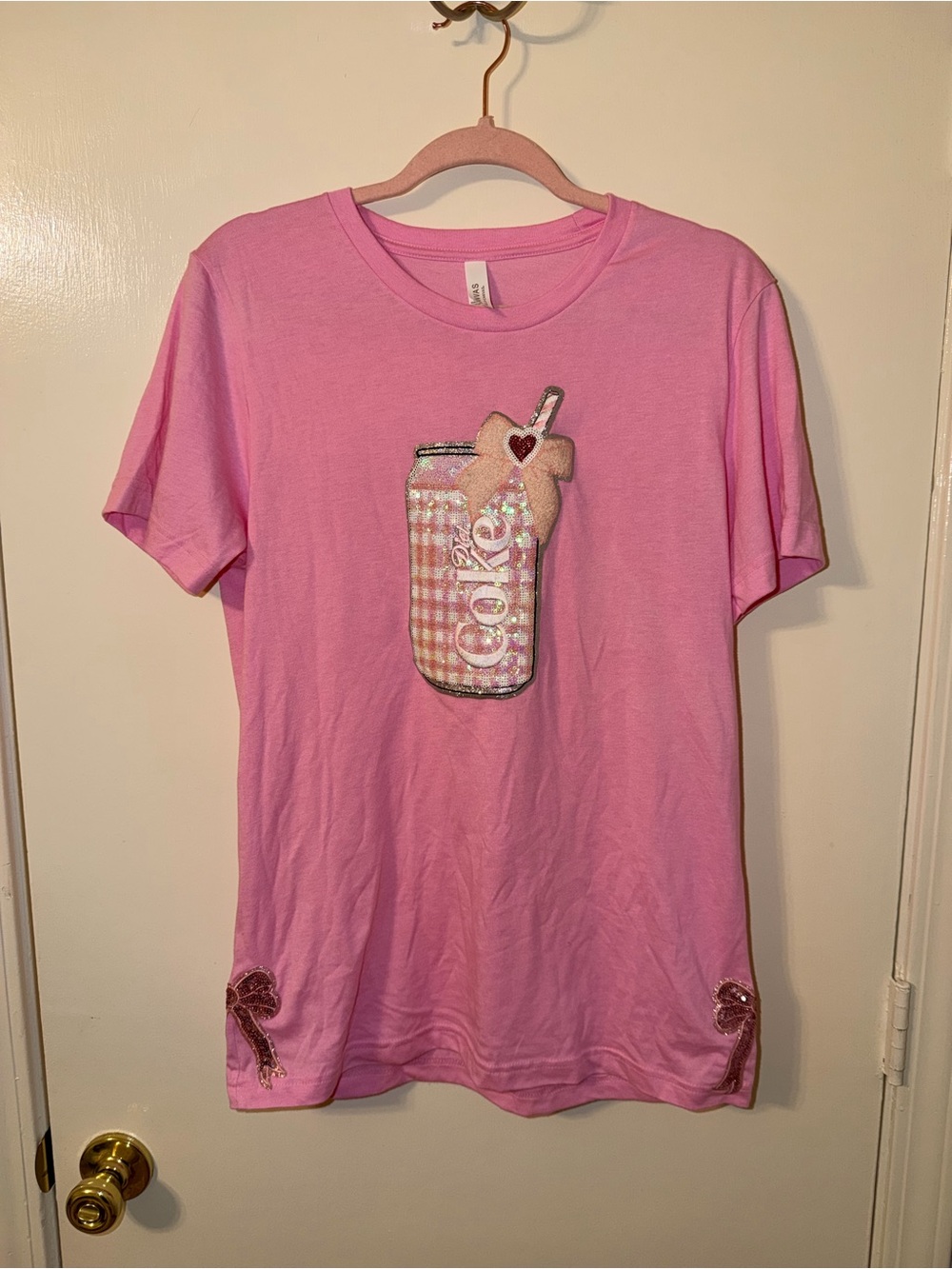 Sequin Diet Coke Tshirt